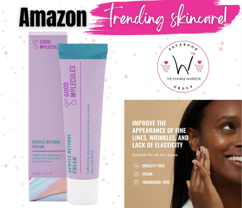 The Good Molecules Gentle Retinol Cream!